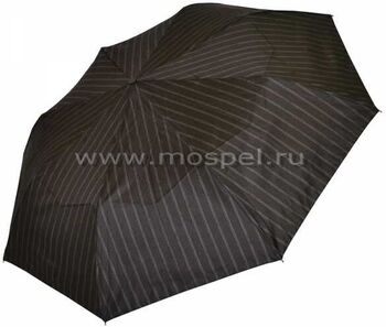 Зонт мужской серый в полоску