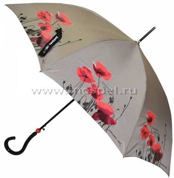 Зонт-трость BV-PP110 серый