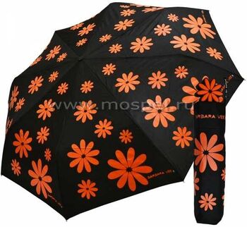 Женский зонт "Оранжевые ромашки"