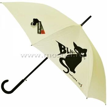 Дизайнерский зонт-трость "Black Cat"