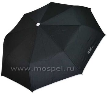 Черный женский зонт автомат 30017