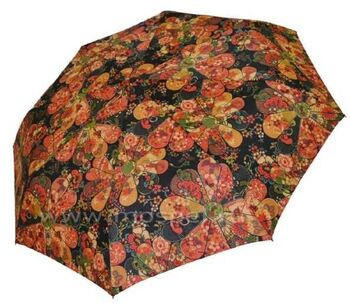 Красивый зонт с цветочным узором 542F