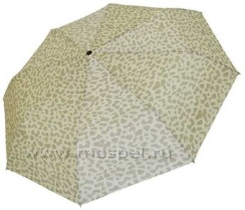 Зонт бежевый леопард 542F