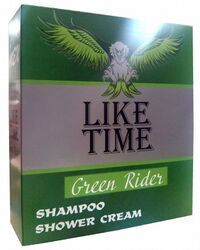 Подарочный набор LIKE TIME Green Rider (шамп.+г/д душа250мл. )Муж.