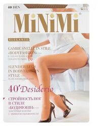 Колготки MINIMI 40`Desiderio (NUDO) Caramello 2S карамель