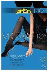 Колготки OMSA Micro&Cotton 140 Nero 2S черный