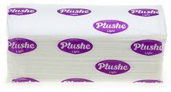 Полотенце Бумажное листовое Plushe Light V200, V-сложение,1слой, 200 листов, 20 в упаковке