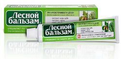 Зубная паста Лесной бальзам 75мл НА ОТВАРЕ кора дуба Уральские Самоцветы