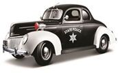 1939 Ford Deluxe Police от Maisto. Масштаб 1:18 SP (B)