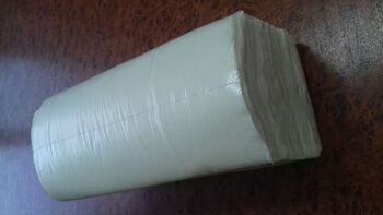 Полотенца бумажные V-сложение (ZZ-сложение) (листовые)