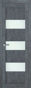 Межкомнатная дверь Carda ТЛ-3 Бетон графит