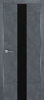 Межкомнатная дверь Carda П-9 Бетон графит