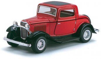 KT5332D American Series 1932 Ford 3-Window Coupe 1:34 в дисплее