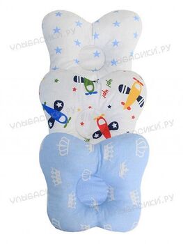 Ортопедическая детская подушка (бабочка) для новорожденных