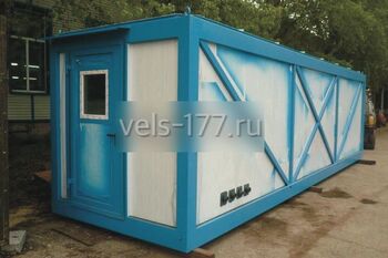 Блок-контейнер для станции водоподготовки