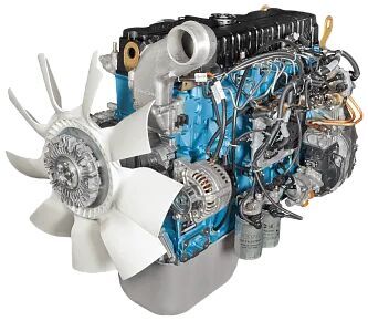 ЯМЗ-53676 рядный 6-цилиндровый дизельный двигатель