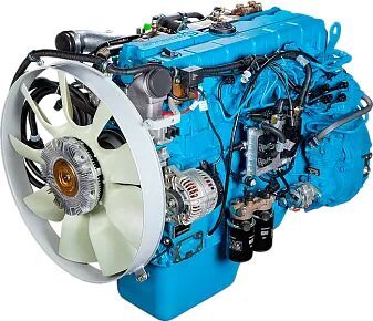 ЯМЗ-53601 рядный 6-цилиндровый дизельный двигатель