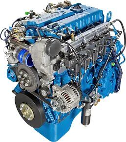 ЯМЗ-53424 рядный 4-цилиндровый газовый двигатель