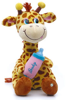 Жирафик с бутылочкой малый