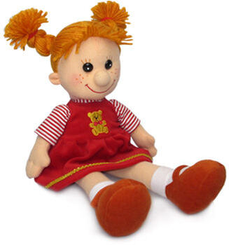 Кукла Соня в красном сарафане