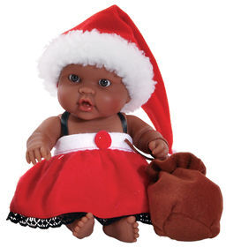 10014 №3 Кукла пупс Санта Клаус в индивидуальной к